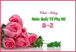 Sms chúc ngày 8-3 - Tin nhắn kute ngày Quốc tế Phụ Nữ
